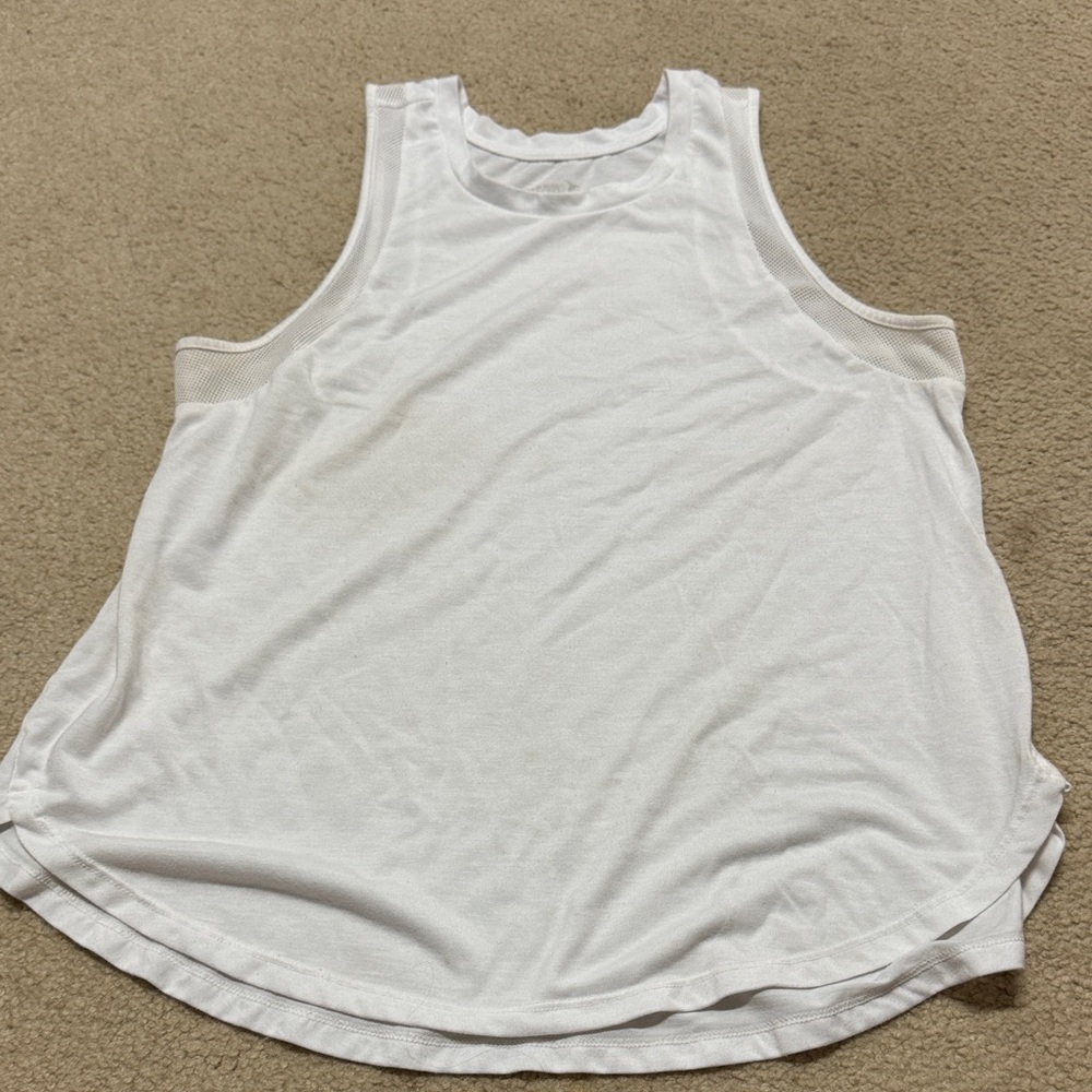Athletic white Tank top